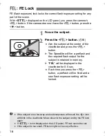 Preview for 16 page of Canon 580EX - Speedlite II - Hot-shoe clip-on... Manual