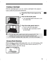 Preview for 19 page of Canon 580EX - Speedlite II - Hot-shoe clip-on... Manual