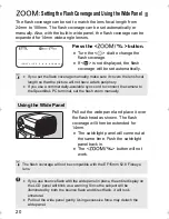 Preview for 20 page of Canon 580EX - Speedlite II - Hot-shoe clip-on... Manual