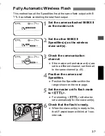 Preview for 37 page of Canon 580EX - Speedlite II - Hot-shoe clip-on... Manual