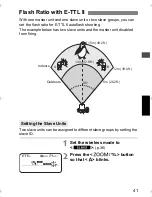 Preview for 41 page of Canon 580EX - Speedlite II - Hot-shoe clip-on... Manual