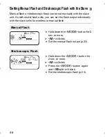 Preview for 46 page of Canon 580EX - Speedlite II - Hot-shoe clip-on... Manual