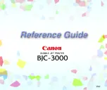 Предварительный просмотр 1 страницы Canon BJC-3000 Series Reference Manual