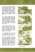 Предварительный просмотр 20 страницы Canon Canonflex RM Instructions Manual