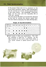 Предварительный просмотр 24 страницы Canon Canonflex RM Instructions Manual