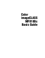 Preview for 2 page of Canon Color imageCLASS MF8180c Basic Manual