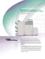 Preview for 2 page of Canon Color imageRUNNER C3380 Series Brochure & Specs