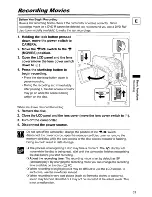 Preview for 33 page of Canon DC20 E Instruction Manual