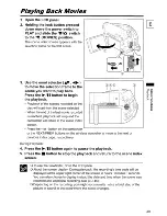 Preview for 39 page of Canon DC20 E Instruction Manual