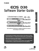 Canon DIGITAL IXUS vEOS D30 Software Starter Manual preview