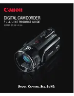 Canon DVD CAMCORDER DC410 Product Manual preview