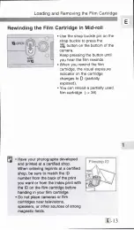 Предварительный просмотр 13 страницы Canon ELPH Z3 IXUS III Instructions Manual