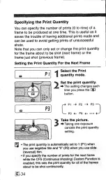 Предварительный просмотр 34 страницы Canon ELPH Z3 IXUS III Instructions Manual