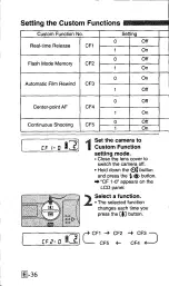 Предварительный просмотр 36 страницы Canon ELPH Z3 IXUS III Instructions Manual