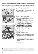 Предварительный просмотр 26 страницы Canon EOS 5D Mark II - EOS 5D Mark II 21.1MP Full Frame CMOS Digital SLR... Instruction Manual