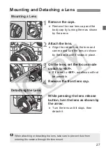 Предварительный просмотр 27 страницы Canon EOS 5D Mark II - EOS 5D Mark II 21.1MP Full Frame CMOS Digital SLR... Instruction Manual