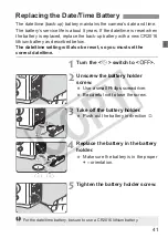 Предварительный просмотр 41 страницы Canon EOS 5D Mark II - EOS 5D Mark II 21.1MP Full Frame CMOS Digital SLR... Instruction Manual