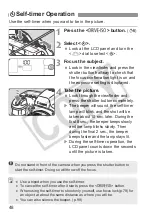 Предварительный просмотр 48 страницы Canon EOS 5D Mark II - EOS 5D Mark II 21.1MP Full Frame CMOS Digital SLR... Instruction Manual