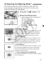 Предварительный просмотр 81 страницы Canon EOS 5D Mark II - EOS 5D Mark II 21.1MP Full Frame CMOS Digital SLR... Instruction Manual