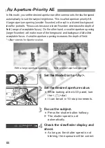 Предварительный просмотр 88 страницы Canon EOS 5D Mark II - EOS 5D Mark II 21.1MP Full Frame CMOS Digital SLR... Instruction Manual