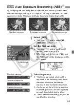 Предварительный просмотр 93 страницы Canon EOS 5D Mark II - EOS 5D Mark II 21.1MP Full Frame CMOS Digital SLR... Instruction Manual