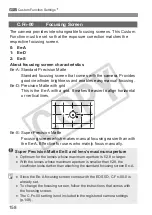 Предварительный просмотр 158 страницы Canon EOS 5D Mark II - EOS 5D Mark II 21.1MP Full Frame CMOS Digital SLR... Instruction Manual