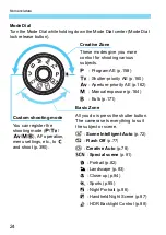 Предварительный просмотр 24 страницы Canon EOS 70D(W) Instruction Manual