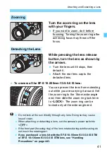 Предварительный просмотр 41 страницы Canon EOS 70D(W) Instruction Manual