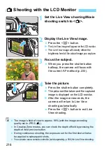 Предварительный просмотр 216 страницы Canon EOS 70D(W) Instruction Manual