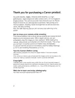 Preview for 2 page of Canon EOS DIGITAL REBEL XTi Instruction Manual