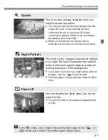 Предварительный просмотр 42 страницы Canon EOS EOS 300D Instruction Manual