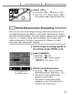 Предварительный просмотр 54 страницы Canon EOS EOS 300D Instruction Manual