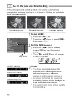 Предварительный просмотр 77 страницы Canon EOS EOS 300D Instruction Manual