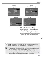 Предварительный просмотр 106 страницы Canon EOS EOS 300D Instruction Manual