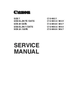 Canon EOS EOS 7 Service Manual preview