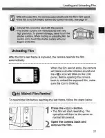 Предварительный просмотр 21 страницы Canon EOS Rebel 2000 Manual