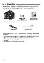 Предварительный просмотр 4 страницы Canon EOS REBEL SL1 Basic Instruction Manual