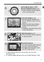 Предварительный просмотр 7 страницы Canon EOS REBEL SL1 Basic Instruction Manual