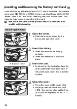 Предварительный просмотр 24 страницы Canon EOS REBEL SL1 Basic Instruction Manual