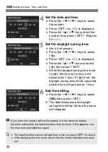 Предварительный просмотр 30 страницы Canon EOS REBEL SL1 Basic Instruction Manual