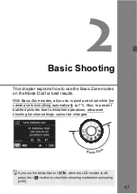 Предварительный просмотр 47 страницы Canon EOS REBEL SL1 Basic Instruction Manual