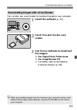 Предварительный просмотр 105 страницы Canon EOS REBEL SL1 Basic Instruction Manual