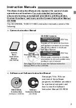 Предварительный просмотр 3 страницы Canon EOS REBEL T3 EOS 1100D Basic Manual