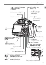 Предварительный просмотр 13 страницы Canon EOS REBEL T3 EOS 1100D Basic Manual