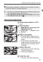 Предварительный просмотр 23 страницы Canon EOS REBEL T3 EOS 1100D Basic Manual