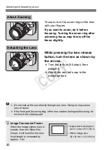 Предварительный просмотр 30 страницы Canon EOS REBEL T3 EOS 1100D Basic Manual