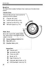 Предварительный просмотр 24 страницы Canon EOS Rebel T4i 18-135mm IS STM Lens Kit Instruction Manual