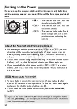 Предварительный просмотр 34 страницы Canon EOS Rebel T4i 18-135mm IS STM Lens Kit Instruction Manual