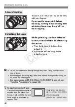 Предварительный просмотр 40 страницы Canon EOS Rebel T4i 18-135mm IS STM Lens Kit Instruction Manual