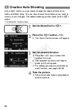 Предварительный просмотр 64 страницы Canon EOS Rebel T4i 18-135mm IS STM Lens Kit Instruction Manual